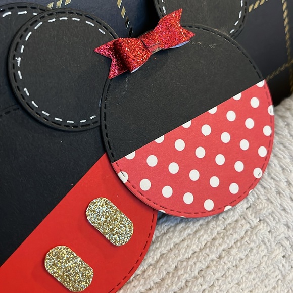 Disney Mickey & Minnie Birthday Tag Cards, Handmade, Celebrate Wish Party Invite - Picture 9 of 11